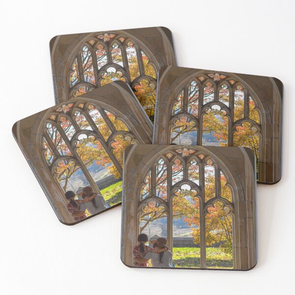 Item preview, USA. Pennsylvania. Valley Forge National Historical Park. Autumn thru the Gothic Window. designed and sold by vadim19.