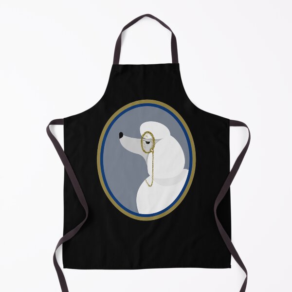 Item preview, Monocled Poodle Graphic Cameo designed and sold by MonocleSkully.