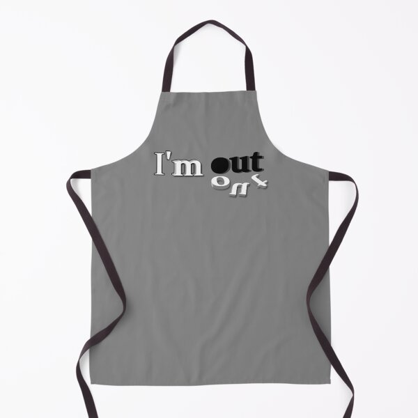 Item preview, I'm OUT 3D (grey version) designed and sold by AdsInspiration.
