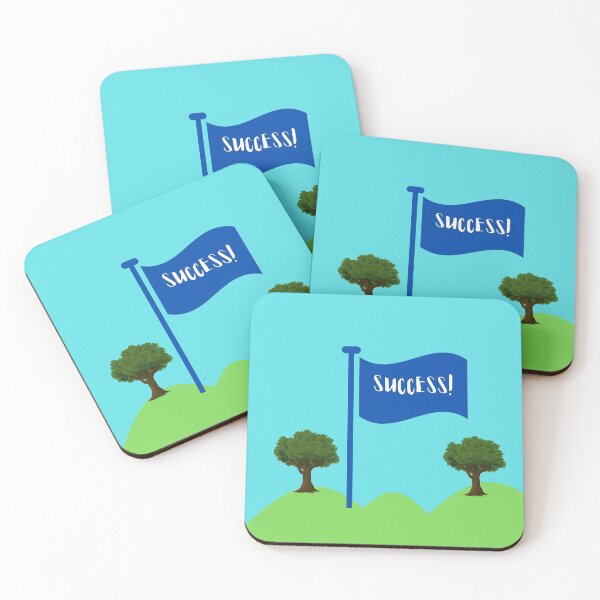 Item preview, Success Environment: Trees and Flag designed and sold by ShaunSandhu.