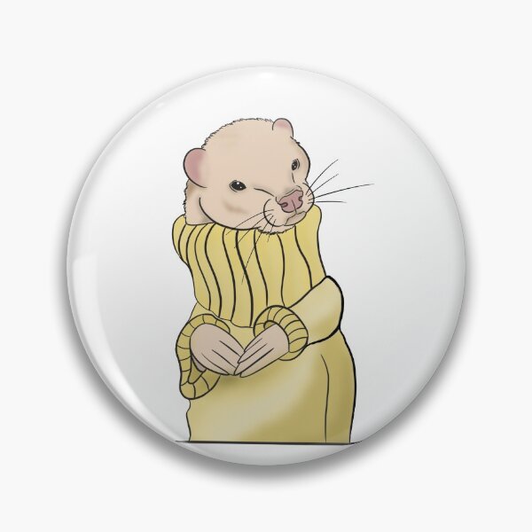 Artikelvorschau, Frettchen in einem Pullover entworfen und verkauft von faolansforge.