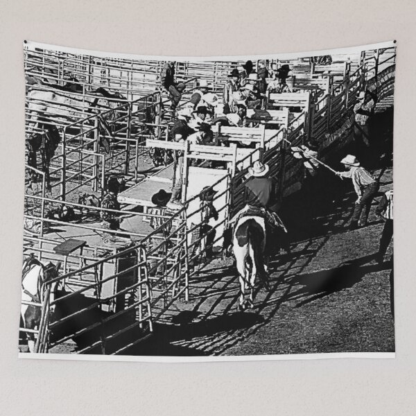 Item preview, RODEO CHUTES Steve Yellowbear Fine Art c2021 designed and sold by SteveYellowbear.