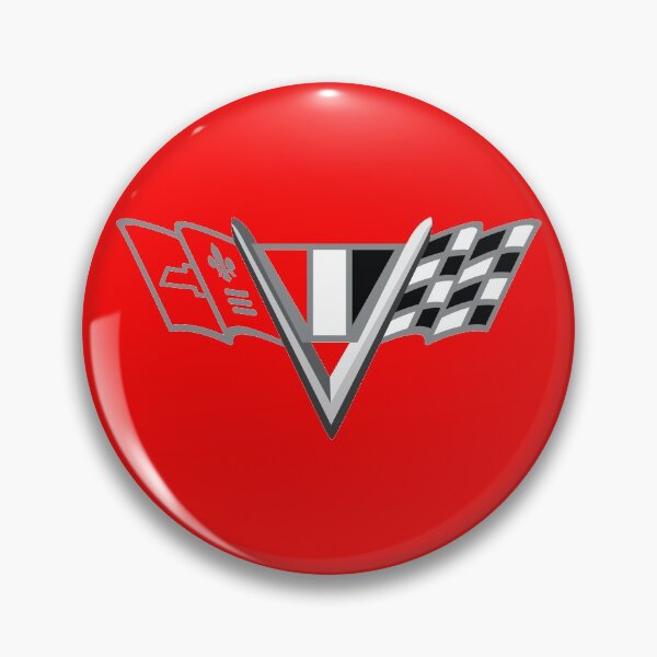 Item preview, 1960's Chevrolet Corvette V Emblem designed and sold by ottieandabbotts.