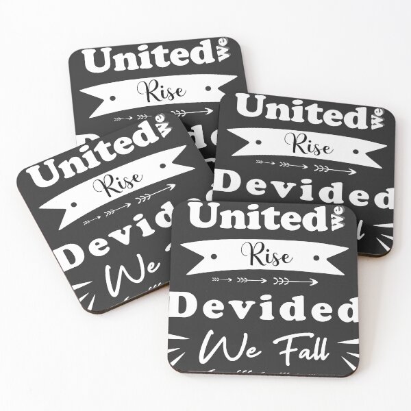 Item preview, United We Rise , Devided We Fall designed and sold by SidouSenpai.