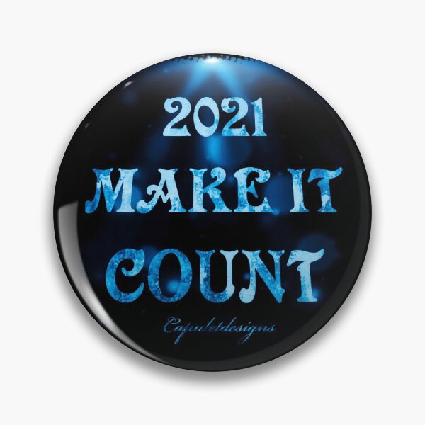 Item preview, Make It Count (Blue Lettering) designed and sold by Capuletdesigns.