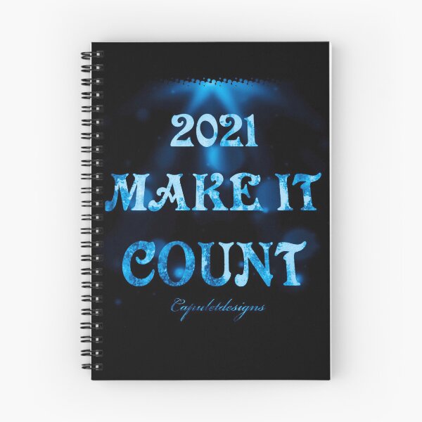 Item preview, Make It Count (Blue Lettering) designed and sold by Capuletdesigns.