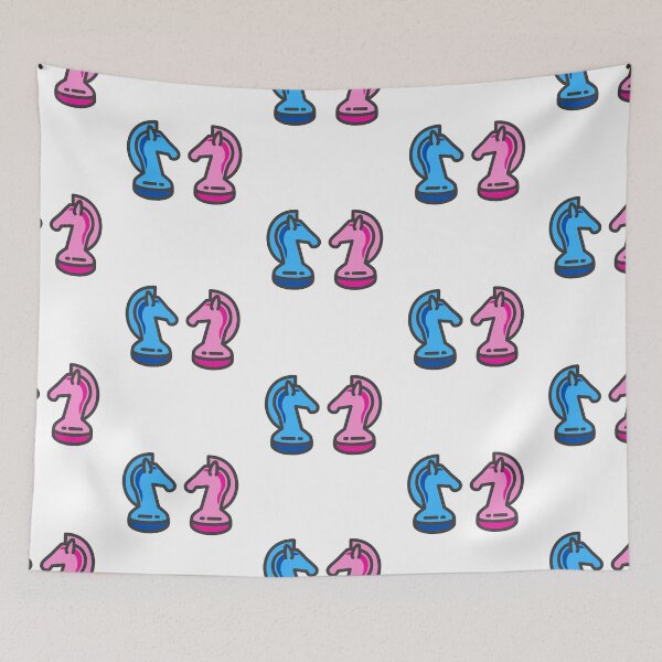 Item preview, Chess love with horses designed and sold by My-Queens-Store.