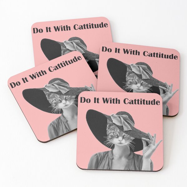 Item preview, Do It With Cattitude designed and sold by PurrfectPicks.