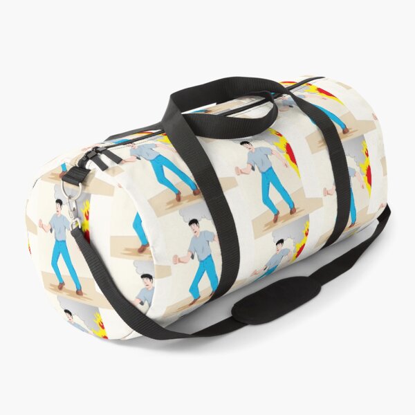 Item preview, Illustration is safety, man running from a fire designed and sold by LucianoCosmo.