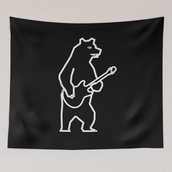 Item preview,  Bear Playing Guitar, Bear Guitar Gift, Gift Bear Playing guitar, Funny Bear, Bear American cute designed and sold by HananDesign13.