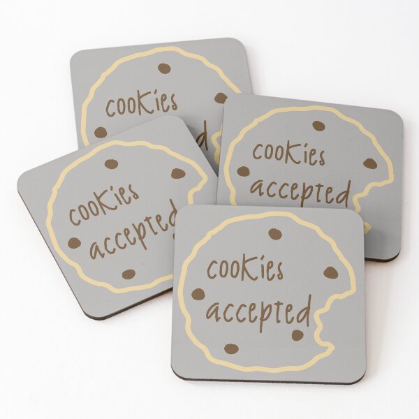 Item preview, Cookies Accepted - Funny Cookie  designed and sold by clairesartworks.