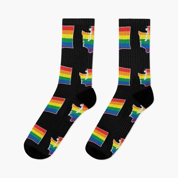 Item preview, Washington Gay Pride Flag designed and sold by UBUCO.