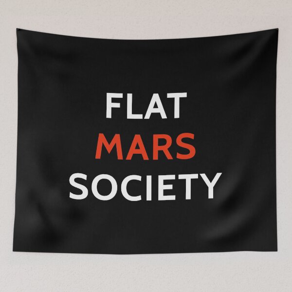 Artikelvorschau, Gretas lustige Flat Mars Society entworfen und verkauft von PG Illustration.