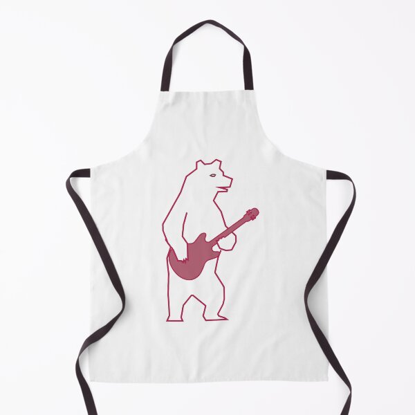 Artikelvorschau,  Bär spielt Gitarre, Bär Gitarre Geschenk, Geschenk Bär spielt Gitarre, lustiger Bär, Bär Amerikaner süß entworfen und verkauft von HananDesign13.