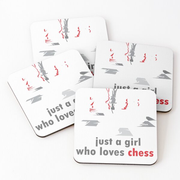 Item preview, Just a girl who loves chess designed and sold by YEST E.