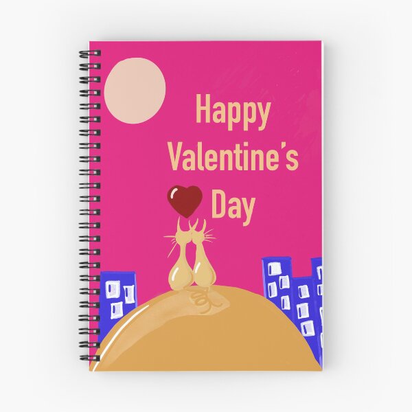 Item preview, Happy Valentine's Day Cat Couple card designed and sold by papaipapai198.