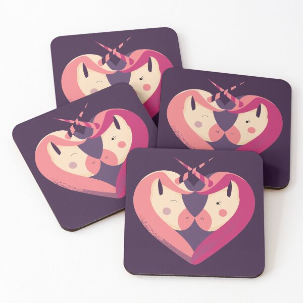 Item preview, Valentines Unicorn | Cute Valentines Day Gift designed and sold by arrowroses.