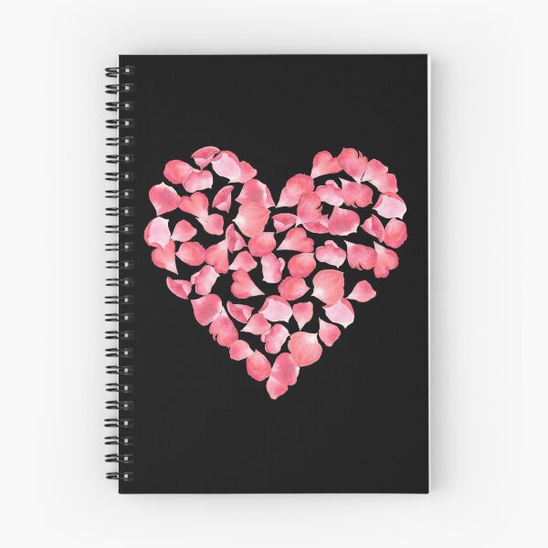 Item preview, Red roses petals heart designed and sold by Flowersforbear.