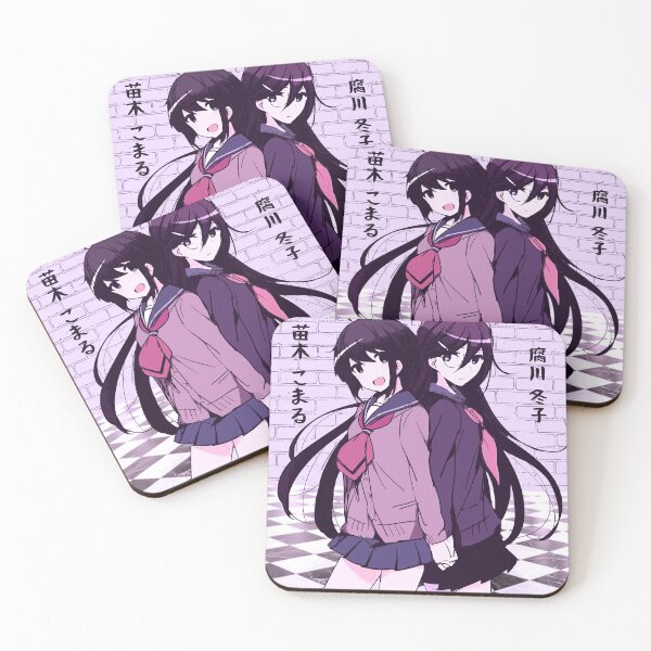 Item preview, Tokomaru Toko Fukawa Komaru Naegi Danganronpa Vaporwave Anime Aesthetic Kawaii Fairy Kei Manga designed and sold by theodorchik.