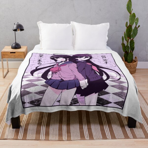 Item preview, Tokomaru Toko Fukawa Komaru Naegi Danganronpa Vaporwave Anime Aesthetic Kawaii Fairy Kei Manga designed and sold by theodorchik.