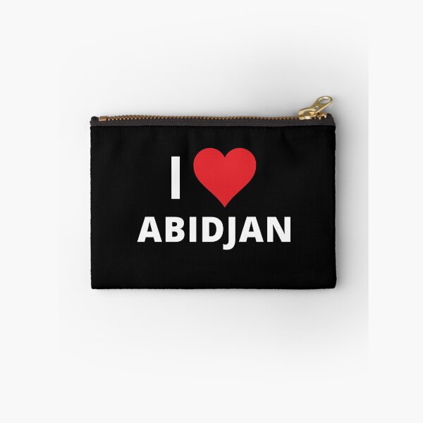 Item preview, I Love Abidjan (dark) designed and sold by mugify.