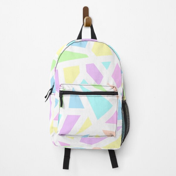 Item preview, Pastel Rainbow Stained Glass Geometric designed and sold by Whoopsidoodle.