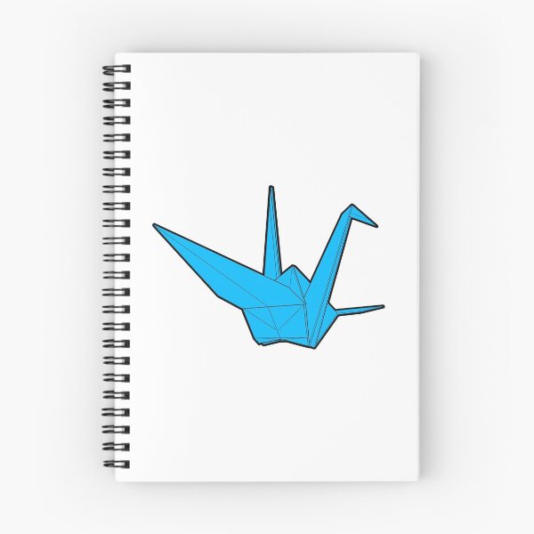 Item preview, Origami Crane - Blue designed and sold by J-Popsicle.