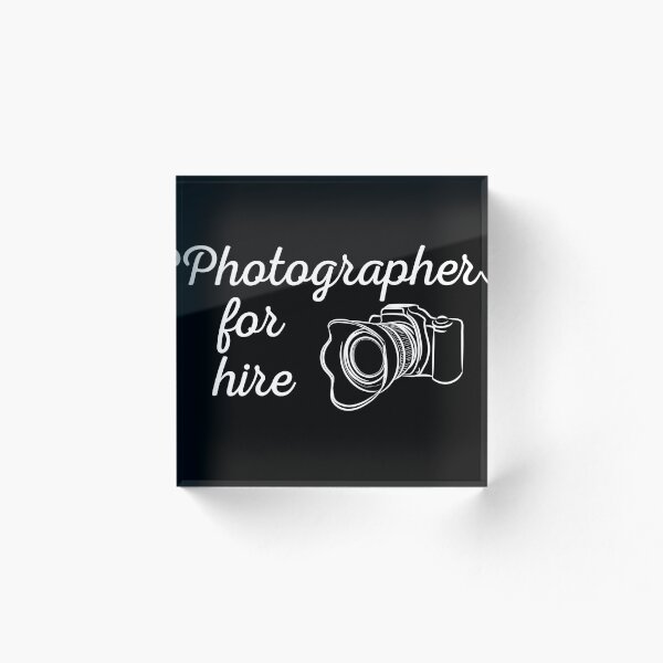 Aperçu de l'œuvre Photographe à louer chemise drôle créée et vendue par PDAG.
