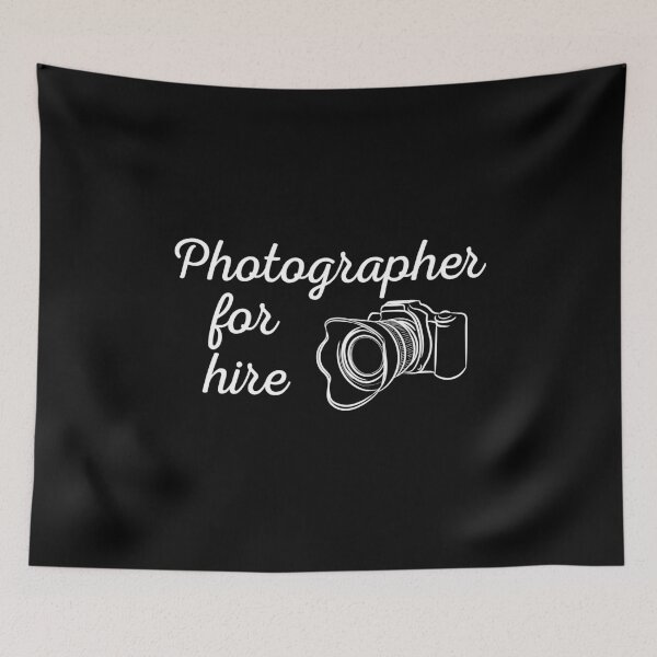 Item preview, Photographer For Hire funny shirt designed and sold by PDAG.