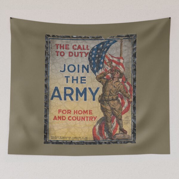 Item preview, United States Army, Join the Army, The Call to Duty  designed and sold by ronnieyoung.