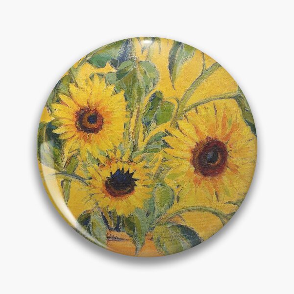 Artikelvorschau, gemalt 1888.
Ich liebe Van Goghs Arbeit und habe es genossen, dies zu malen. Ich benutzte echte Blumen als Motiv und musste Floristendraht verwenden, um ein oder zwei zu biegen, wie Van Goghs paar herabhängende Blumen! Ich habe meinen Namen unterschr entworfen und verkauft von Elizabeth Moore Golding.