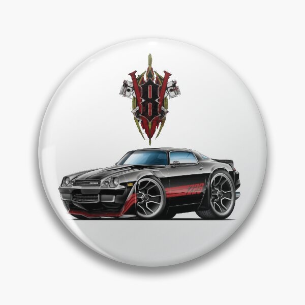 Item preview, 1980 Z28-Black V8 Logo designed and sold by nakedlunch02.