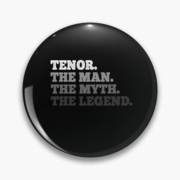 Artikelvorschau, Tenor The Man The Myth & Legende T-Shirt entworfen und verkauft von PDAG.