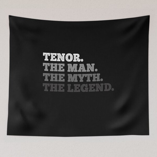 Item preview, Tenor The Man The Myth & Legend T-Shirt designed and sold by PDAG.