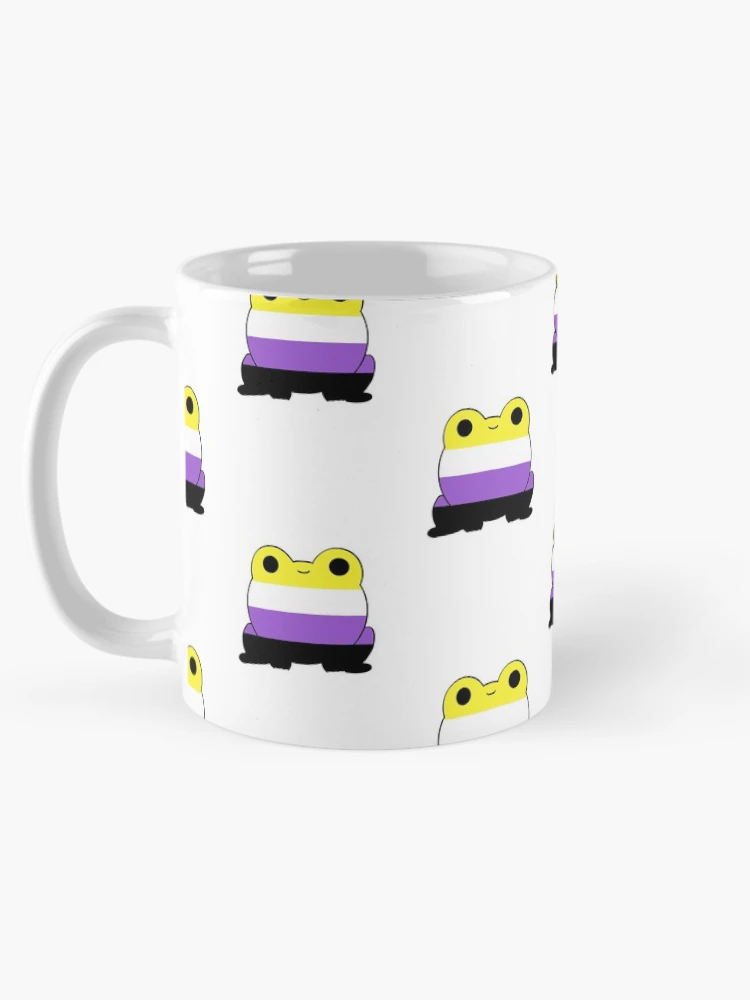 Thumbnail 5 of 6, Coffee Mug, Nonbinary Frog designed and sold by Nonbinaryfrog.