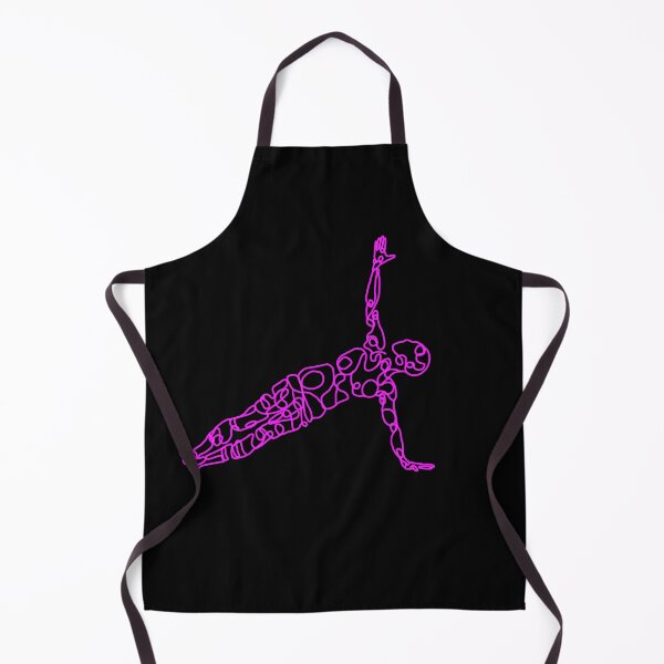 Item preview, Contour Line Yoga-Crown Chakra Side Plank 1  designed and sold by FranksArtWorld.