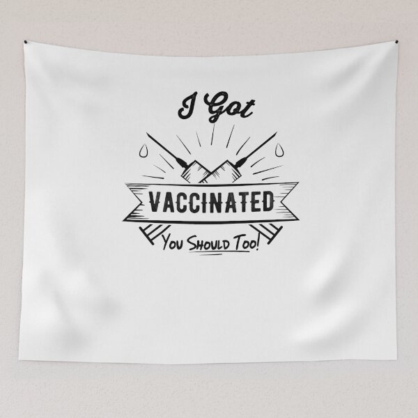 Item preview, I Got Vaccinated Vaccine Pro Vaccination Support designed and sold by Mytoonsquad.