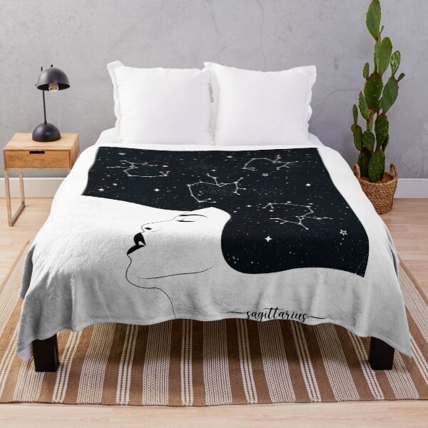 Item preview, Women Sagittarius Zodiac Constellation, Moon Sign, Astrology, Stars and Ascendant sign designed and sold by ArtsyloShop.