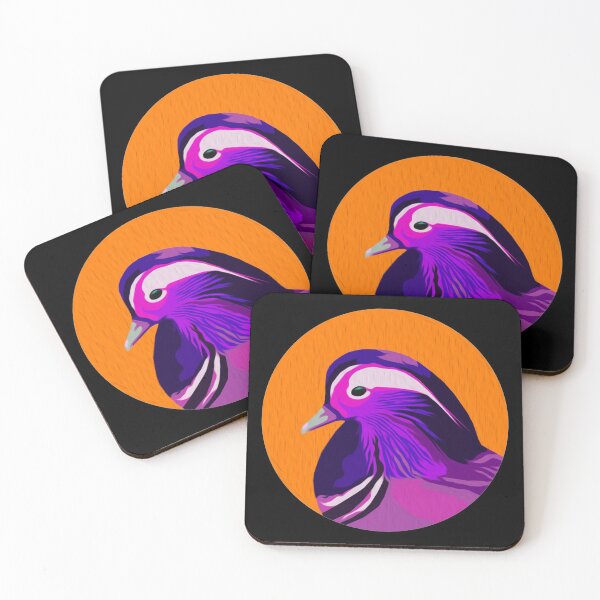 Item preview, Aesthetic Mandarin Duck designed and sold by SmoothArtNelly.