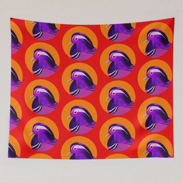Item preview, Aesthetic Mandarin Duck designed and sold by SmoothArtNelly.