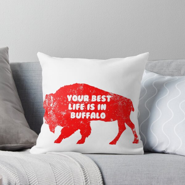 Item preview, Your Best life is in Buffalo  - grunge designed and sold by ScapegoatPrints.