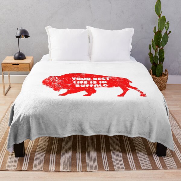Item preview, Your Best life is in Buffalo  - grunge designed and sold by ScapegoatPrints.
