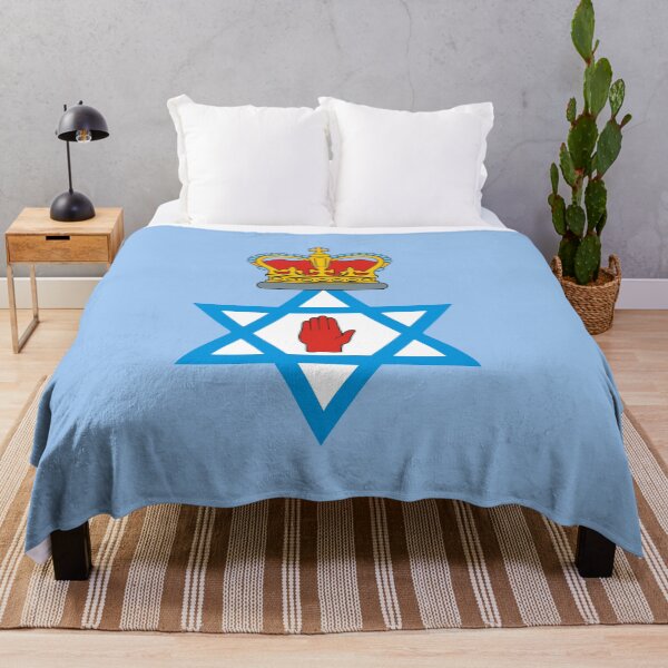 Item preview, Star of David Red Hand of Ulster  designed and sold by EpicThreadsUK.