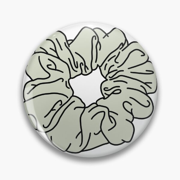 Item preview, Pale Greenish Blue Light Plain Colored Scrunchie designed and sold by piperdooley.
