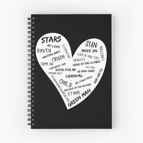 Item preview, Mark Owen Song Titles Black designed and sold by My Backpocket And Me (TT Paintings).