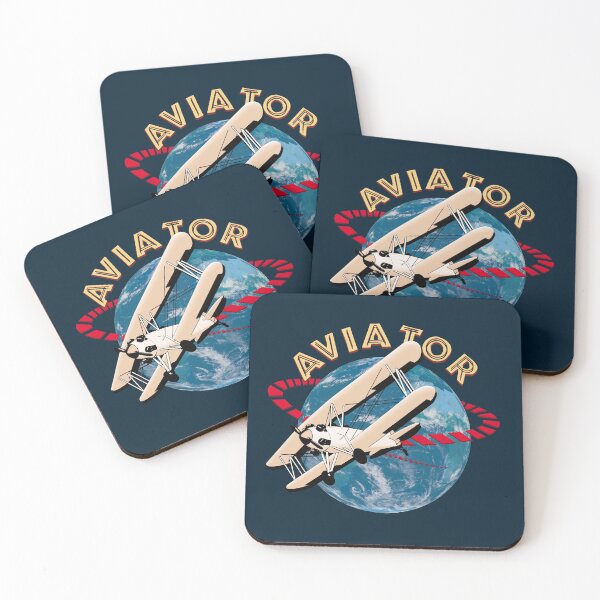 Item preview, Aviation Vintage Illustration - Biplane Aviator designed and sold by TMBTM.