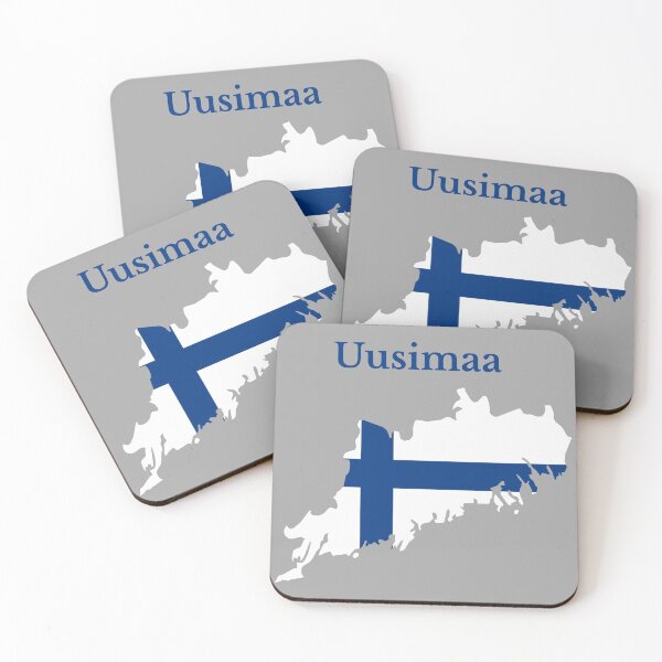 Item preview,  Uusimaa Region Map, Finland. designed and sold by marosharaf.