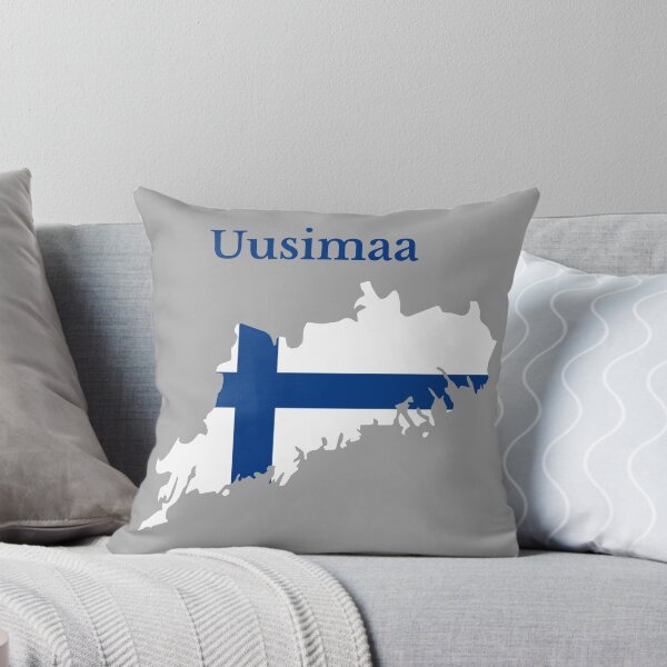 Item preview,  Uusimaa Region Map, Finland. designed and sold by marosharaf.