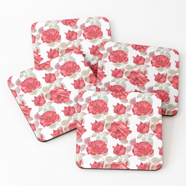 Item preview, Scarlet roses pattern designed and sold by Flowersforbear.