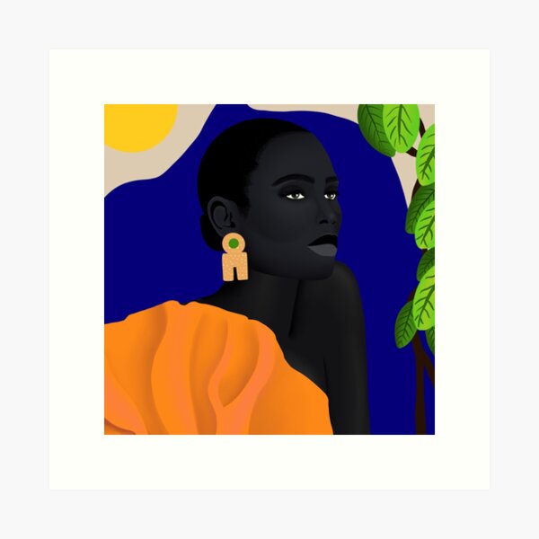 Tropical moonlight Impression artistique